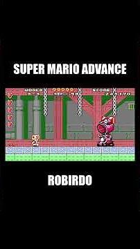 Super Mario Advance (GBA) - Robirdo #mario #supermariobros #bosses #nintendo