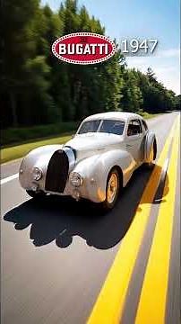 Bugatti Evolution: From Art to Hypercar