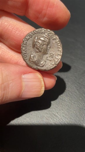 Egypt, Alexandria. Septimius Severus and Julia Domna. 193-211 AD. Tetradrachm 24 mm. 13.0 gm. Dated year 8 (199/200 AD). Obv: AVT K L CEP CEVH EVCE PERT CEB AP AÆ [PAR MG](ligate), laureate head of Severus right. Rev: IOYLIA• ÐOMNA• CEB MHT CTPAT, draped bust of Domna right; L H before. Köln -; Dattari 9692 (this coin)-; Milne -; Emmett -; Schweizer Münzblätter 108 (1976), pg. 32 (this coin). From the Marc Melcher Collection. Ex Philip DeVicci Collection; Triton VI (Jan. 14, 2003), lot 601; ($45