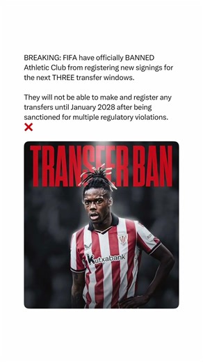 FIFA Ban Athletic Club 🚨