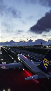 First time landing the IFLY Boeing 737 max8 into Manchester Airport with Sim update 4 #flightsim