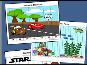 Skip Counting Puzzle (Cool Math Games for Kids)