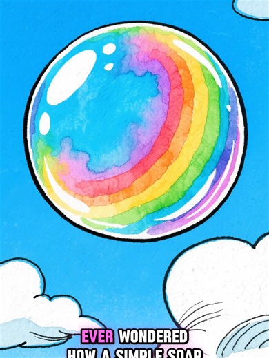 Ever wondered why soap bubbles shimmer with all the colors of the rainbow? 🌈✨ Get ready to be amazed! In this video, I’ll reveal the surprising science behind those mesmerizing rainbow colors you see in a simple soap bubble. Spoiler: It’s all about light, reflection, and a little bit of magic! Watch till the end to see the science in action and impress your friends with this mind-blowing fact! #SoapBubbles #ScienceFacts #RainbowColors #FunScience #Physics #DidYouKnow #TikTokScience #LearnOnTikT
