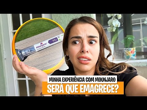 EMAGRECIMENTO - MINHA EXPERIÊNCIA COM MOUNJARO. SERÁ QUE FUNCIONA?