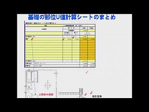 木造 住宅 基壁壁部位U値計算シートのまとめ