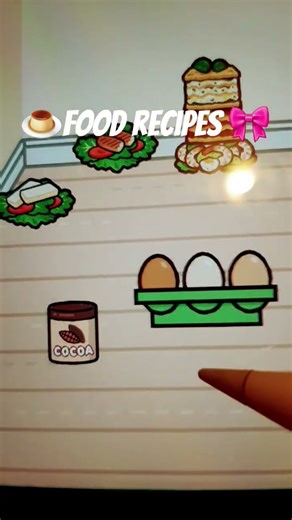 food recipes in toca boca