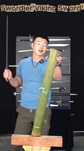 Swordier Upgraded Type Z Vking Sword | Pattern Welded Blade & Real Cutting Test | Part 6