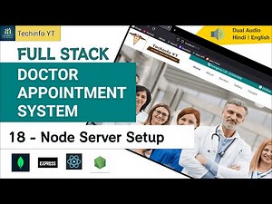 Node Server Setup Full Stack Doctor Appointment System | MERN Stack Project