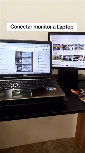 Conectar Monitor adicional a Laptop #laptop #monitor #conexion #techtips #conectarmonitor