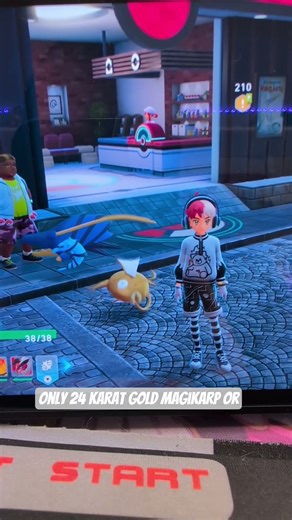 A golden Magikarp in Pokemon? #pokemon #shinypokemon