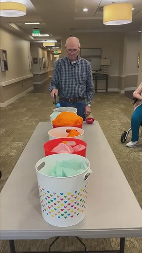 1.3K reactions · 63 shares | A NEW way to use a ladle! #partygame #game #seniorliving #fun #residentlife | Christian Care Communities & Services: Allen | Facebook