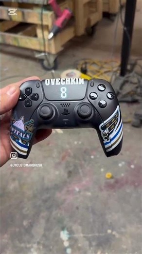 🎮🔥 This Custom Airbrushed PS5 Controller is Next Level! 🔥🎮