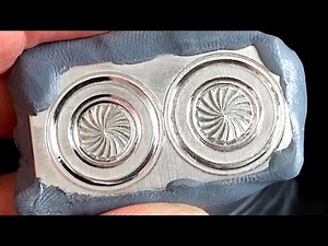 Cutting Curved Lines in Silver, Hand Engraving No. 1