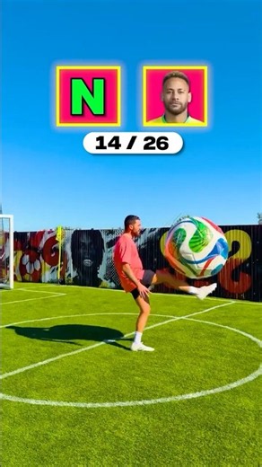 Giant Football Alphabet Challenge COMPLETED! ⚽️🤯