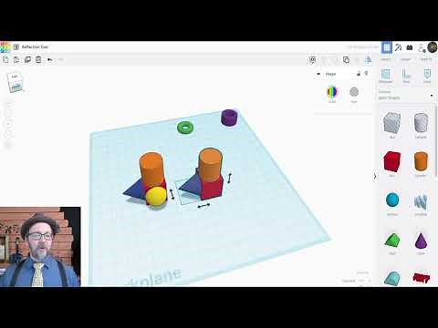 Tinkercad 101: Mirror Tool