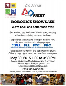 Second Annual FIRST Robotics Showcase