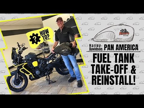 Harley-Davidson Pan America Fuel Tank Removal & Reassembly - Step-by-Step Guide with Larry Yeager