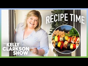 Kelly Learns To Make Cilantro-Lime Pineapple Chicken Skewers
