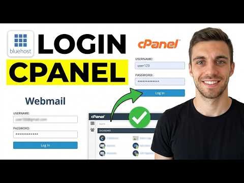 How to Login Bluehost cPanel and Webmail Account 2026 (Beginner Guide)