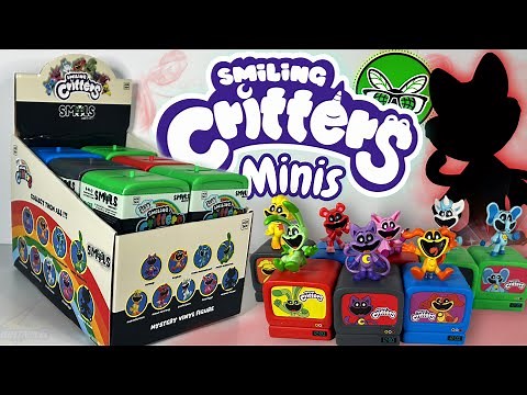 Opening A FULL Case of the NEW Smiling Critters Mystery Mini SMOLS! - [Poppy Playtime Mega Review]