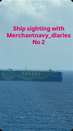 CM Hong Kong 😍 China Merchants Energy Shipping (CMES) has officially taken delivery of the CM Hong Kong, the world’s first methanol dual-fuel pure car and truck carrier (PCTC) with a capacity of 9,300 vehicles. #Cmhongkong #merchantnavy_diaries #shipsighting #i̇phone16promax #shipphotography | Prince Singh