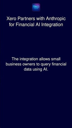 Xero Partners with Anthropic for Financial AI Integration