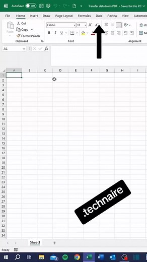Convert PDF Files to Excel Data Quickly