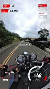 asi de inclinada son las cuesta de jamao al norte #jamaoalnorte #teamcg #viajesenmoto