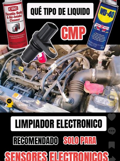 Limpiador Recomendado para Sensores Electrónicos CMP
