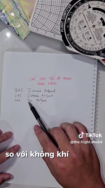 Các loại Airspeed trong hàng không