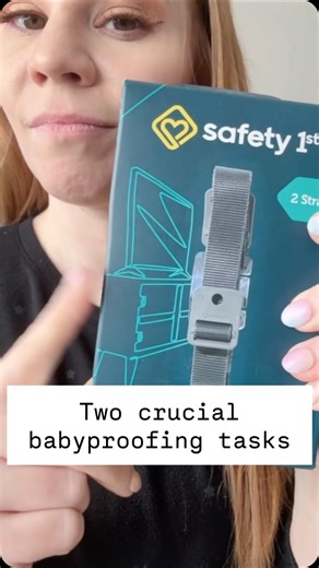 Holly Choi | Baby + Toddler Safety Expert on Instagram: "There are two babyproofing tasks that are absolutely crucial: anchoring our furniture and using gates on stairs. Why? The goal with babyproofing, first and foremost, is to prevent the most serious, potentially life-altering injuries. These two tasks help remove the most serious hazards from our homes. @safety_1st has solutions for babyproofing tasks big + small. If you’re about to start your own babyproofing journey, I recommend checking o
