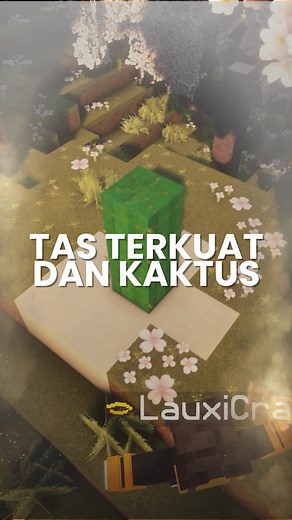 Tas Terkuat vs Kaktus (Sophisticated Backpacks Mod)