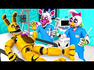 Repairing SPRING BONNIE With Funtime Foxy! In VRChat