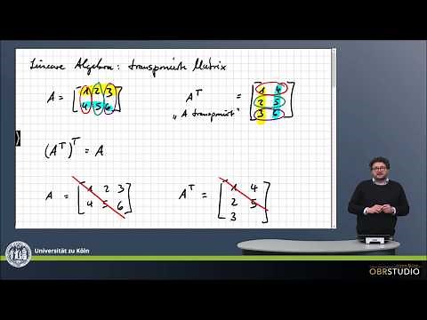 0123 transponierte Matrizen
