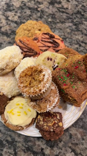 There’s no point in eating healthy until all of these cookies are gone. People put a lot of work into baking these. Show some respect.#bake #cookies