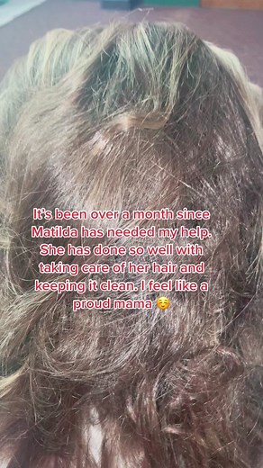 Matilda's Self-Sufficient Hair Care Routine | Educator TikTok