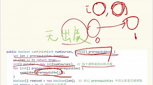 leetcode-图与搜索篇 207题 课程表