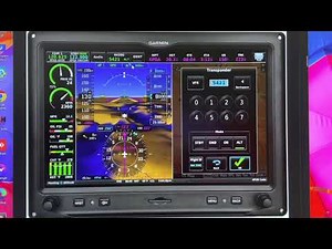 How to operate the Transponder on the Garmin G3X Touch