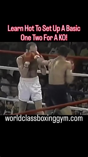 Master the Basic One-Two for a Knockout in Boxing
