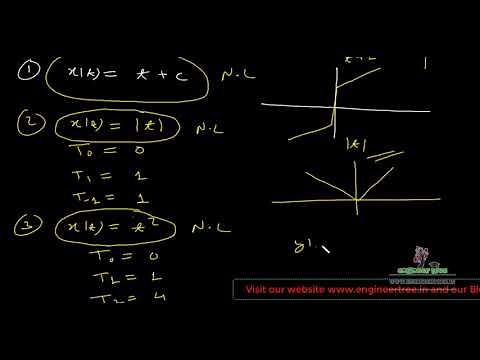 How to check linearity of system | signal system lecture-6
