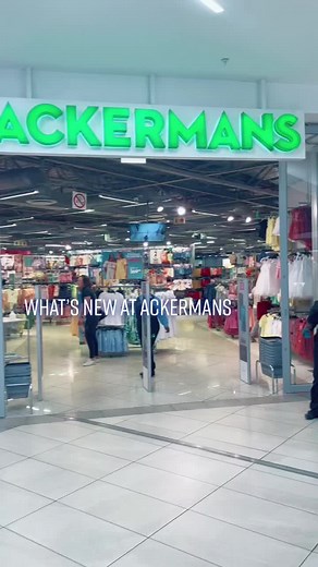 Latest Clothing Haul at Ackermans Centurion Mall