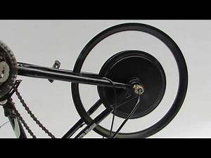 BMX 20 inch 48V 1500W rear hub motor - electric bike conversion kit