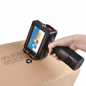 [Hot Item] Low Price Inkjet Printer Gun Date Coder Batch Bar Expiry Date Coding Printer Thermal Portable Handheld Inkjet Printer