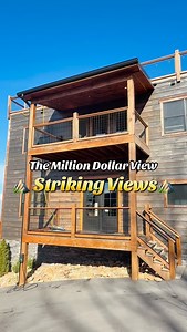 Million-dollar views at Striking Views ✨ The perfect cabin for visiting the Smokies! Family & friends—this is the place to stay in Pigeon Forge, Tennessee. Featuring a hot tub, private indoor pool, bowling alley, arcade games, and a golf simulator. Your experience starts at the cabin… you’ll never want to leave! 🏔️🔥 #cabins #tennessee #views #smokymountainstennessee #pigeonforge | Honeybear Hideaways