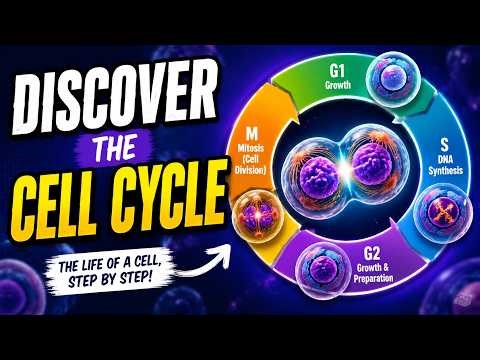 The Cell Cycle Mechanisms of Cellular Growth and Division (3 Minutes)