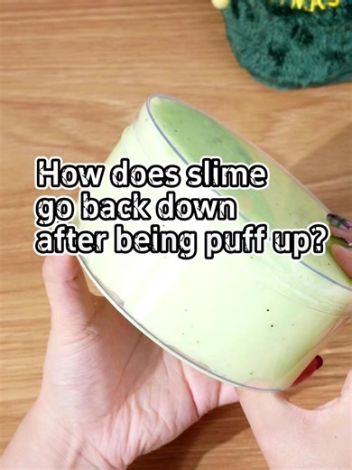 wash your hands before playing with slime#slime #fluffy #puff #relaxation #fyp #satisfying #slimevideo #kidstiktok #green #jellyslime #bubbles #clear #backdown