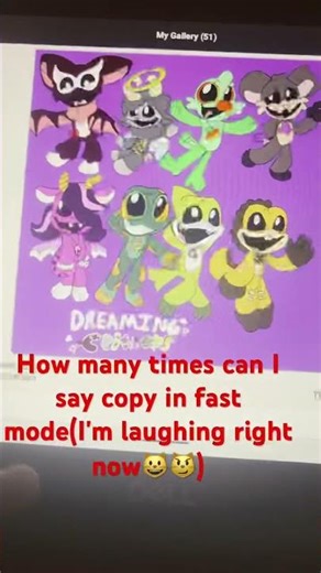 COPY COPY COPY! (I'm saying copy cuz my au is called copy playtime)