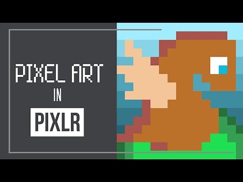 Creating Pixel Art in Pixlr
