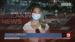 BREAKING NEWS: Tear gas was deployed in downtown Orlando tonight after protesters remained past curfew. Follow LIVE updates: at.wftv.com/3eMsDLI | WFTV Channel 9