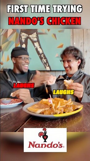 FIRST TIME TRYING NANDO’S CHICKEN? 🤔